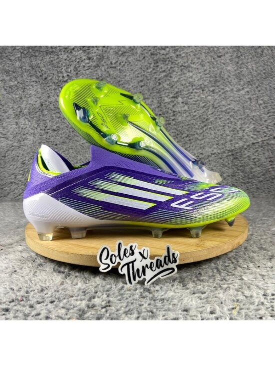 Adidas F50 Elite Laceless FG Soccer Size 8 Men Radiant Blaze Pack JH7628
